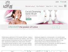 Tablet Screenshot of lotusdrk.com